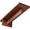 Ekena Millwork Heaton Hidden Support Steel Bracket w/ 6" Support Depth, Hammered Copper 3"W x 10"D x 2"H BKTM03X10X02HEHCO - alternate 1